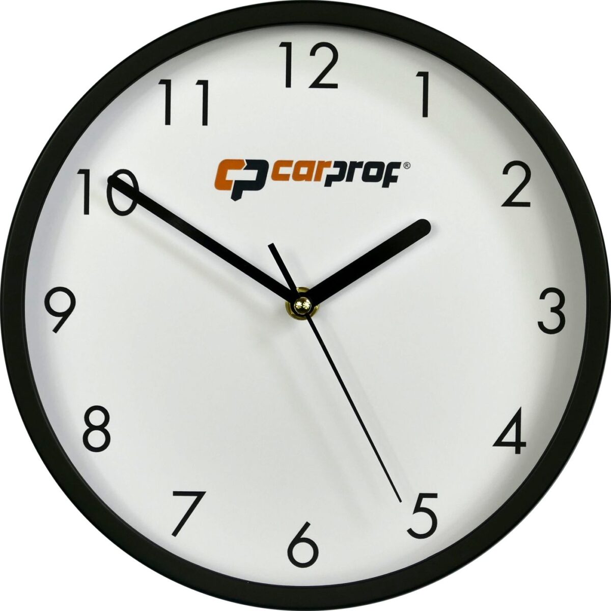 Promotional wall clock 551B, 25 cm, black Clocks for You