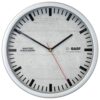 ZEGAR ŚCIENNY REKLAMOWY 554S, SREBRNY, 30 CM 554S_basf