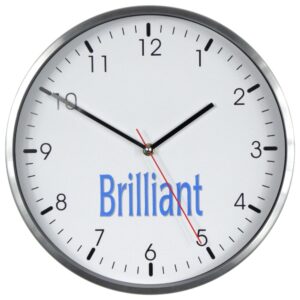 Zegar reklamowy ścienny Brilant 579