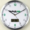 Zegar ścienny reklamowy 568LCD, aluminiowy, 30 cm - obrazek 2