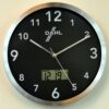Zegar ścienny reklamowy 568LCD, aluminiowy, 30 cm - obrazek 3