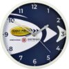 Zegar ścienny reklamowy 551W, Biały, 25 cm - obrazek 3