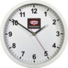 Zegar ścienny reklamowy 554W, Biały, 30 cm - obrazek 2