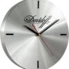 Promotional wall clock 7130, 30 cm, aluminium - Image 4