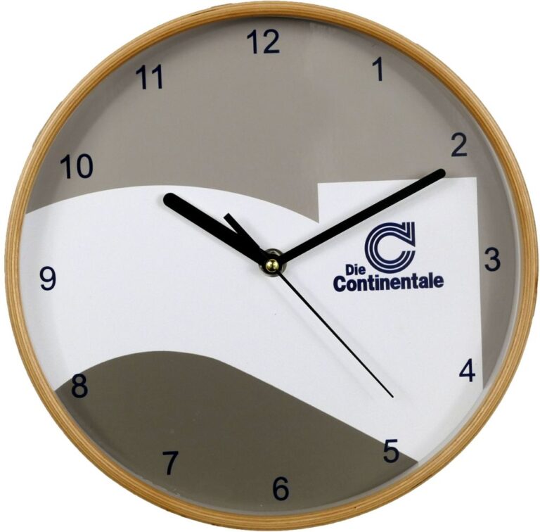 Promotional wall clock 580, 25 cm, ecological Clocks for You