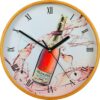 Promotional wall clock 580, 25 cm, ecological - Image 3