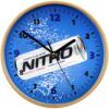 Promotional wall clock 580, 25 cm, ecological