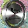Promotional wall clock 568T, 30 cm, aluminium - Image 2